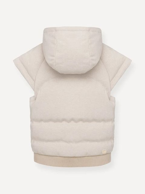 Colmar bezrękawnik puchowy kolor beżowy zimowy 2299.7ZN