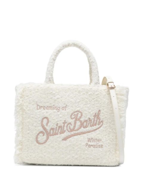 MC2 Saint Barth embroidered-logo tote bag - Neutrals - zdjęcie produktu nr 1