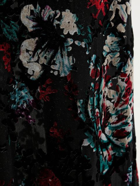 Desigual sukienka CASSIDY kolor czarny maxi dopasowana 25WWVK11