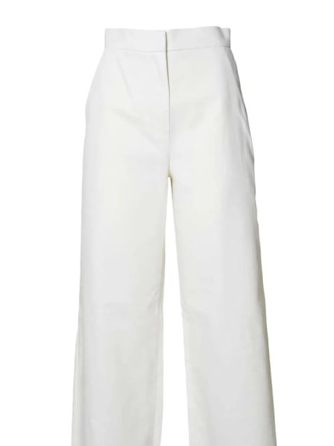 Max Mara high-waisted trousers - White