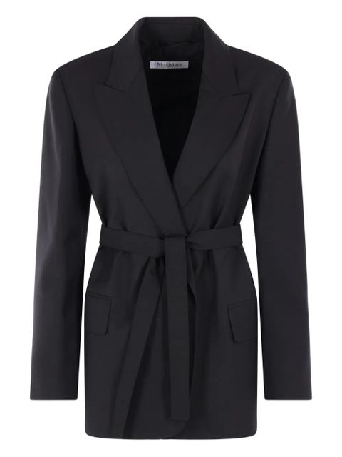 Max Mara belted jacket - Black - zdjęcie produktu nr 1