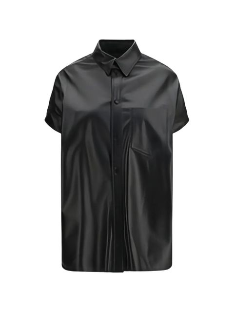 Balenciaga pocket mini shirt dress - Black - zdjęcie produktu nr 1