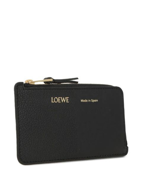 LOEWE grained-leather card holder - Black