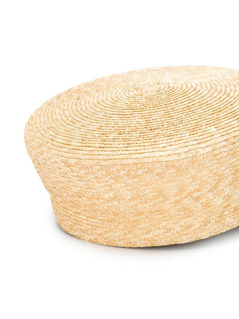 Maison Michel straw sailor cap - Neutrals - zdjęcie produktu nr 2