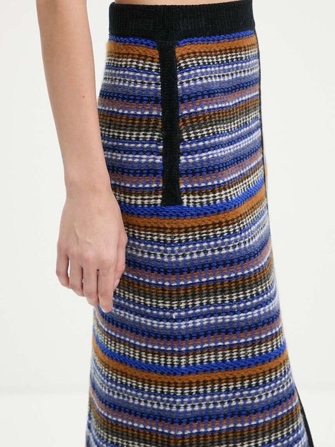 BA&SH spódnica z domieszką wełny