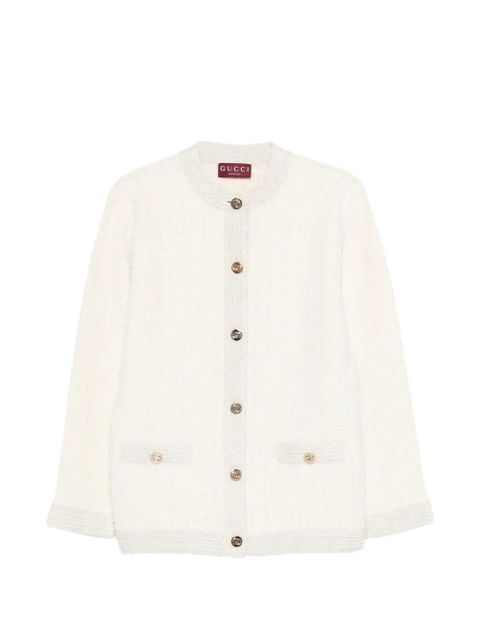 Gucci button pocket cardigan - White - zdjęcie produktu nr 1