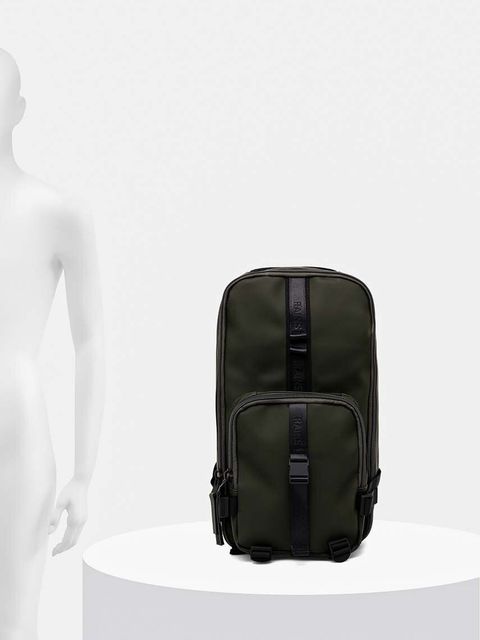 Rains plecak Trail Rucksack W3 kolor zielony duży gładki 14350-03