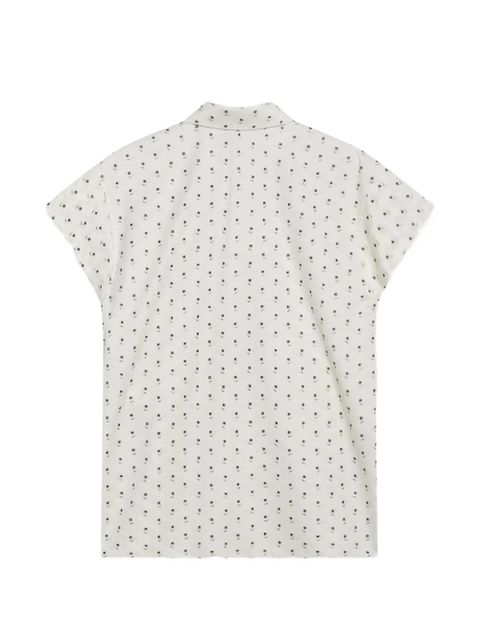 Valentino Garavani button-up collared cotton shirt - White - zdjęcie produktu nr 2