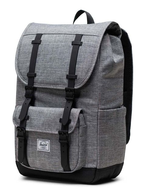 Herschel Plecak Little America™ Mid kolor szary duży wzorzysty - zdjęcie produktu nr 2