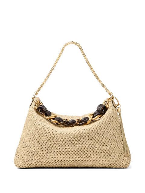 Jimmy Choo Callie zip fastening shoulder bag - Neutrals - zdjęcie produktu nr 1