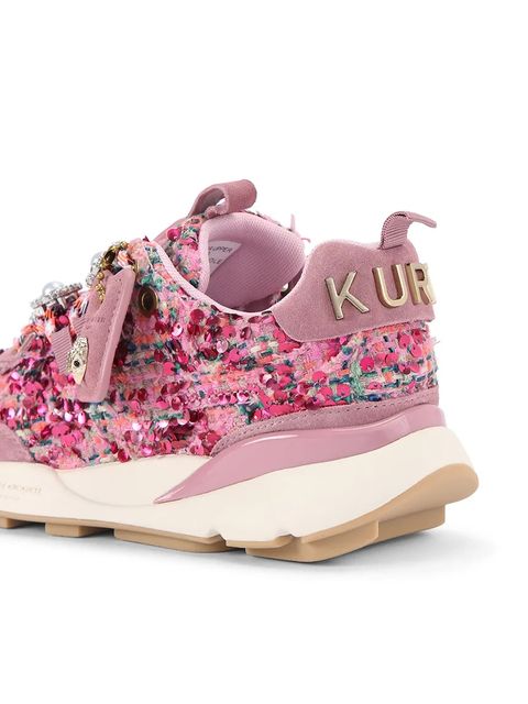 Kurt Geiger London sneakersy Kurt Runner damskie kolor różowy 5064357619