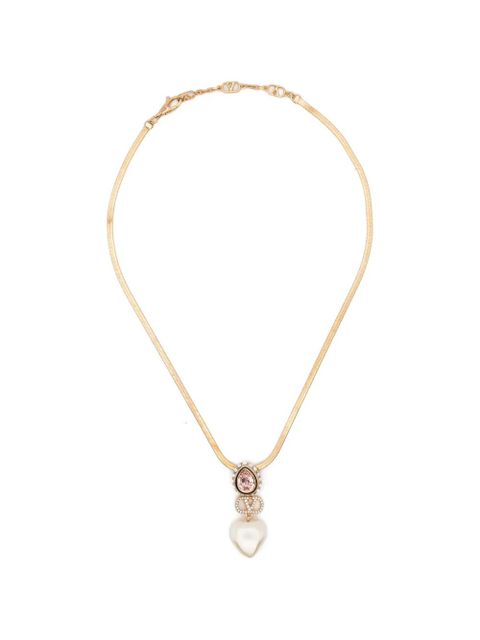 Valentino Garavani heart-pendant necklace - Gold - zdjęcie produktu nr 1