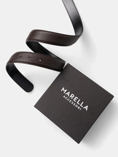 Marella pasek skórzany ROSSANA damski kolor brązowy 2513501016200