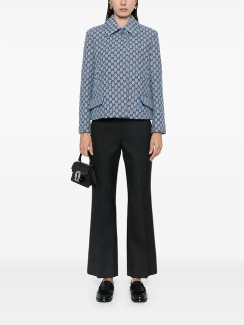 Gucci wool gabardine trousers - Grey