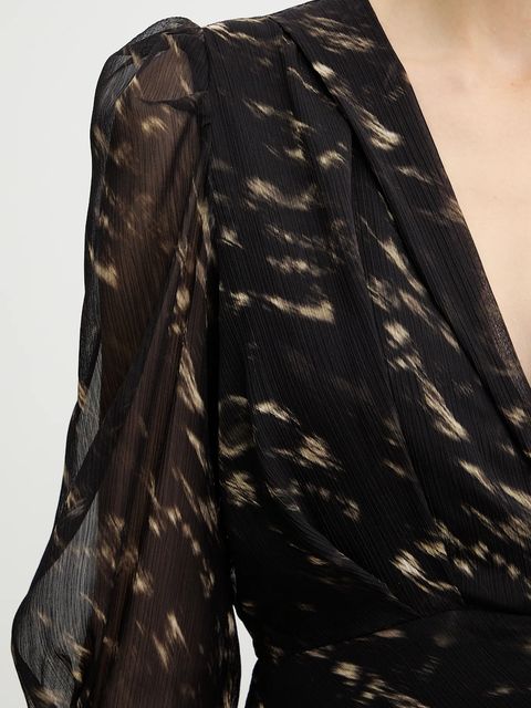 Morgan sukienka kolor czarny maxi prosta ROOD.F