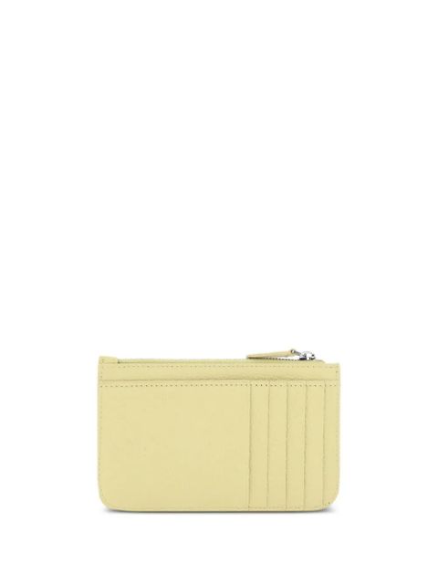 Balenciaga logo-print leather wallet - Yellow - zdjęcie produktu nr 2
