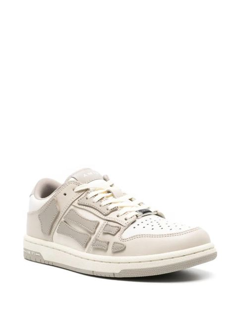 AMIRI Skel leather sneakers - Neutrals - zdjęcie produktu nr 2