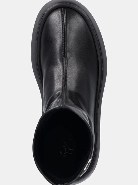 Giuseppe Zanotti botki Alma kolor czarny na platformie RW40036.002