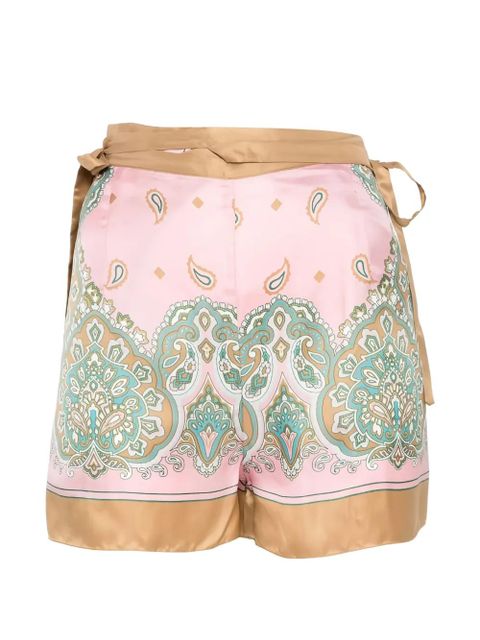 PINKO paisley tie-fastening shorts - zdjęcie produktu nr 2