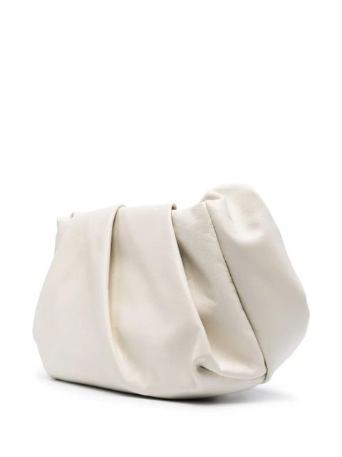 Burberry Rose leather clutch bag - Neutrals