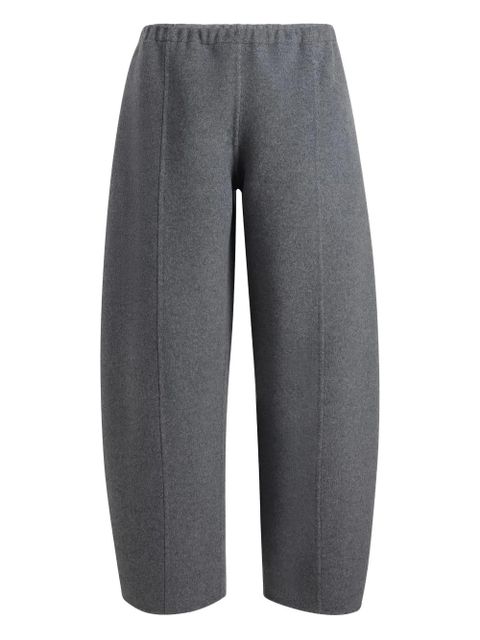 KHAITE elastic-waist panelled trousers - Grey - zdjęcie produktu nr 1