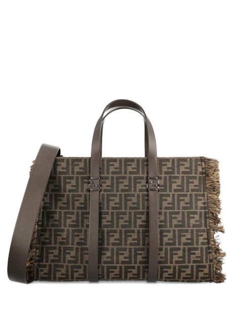 FENDI Summer FF-pattern tote bag - Brown - zdjęcie produktu nr 1