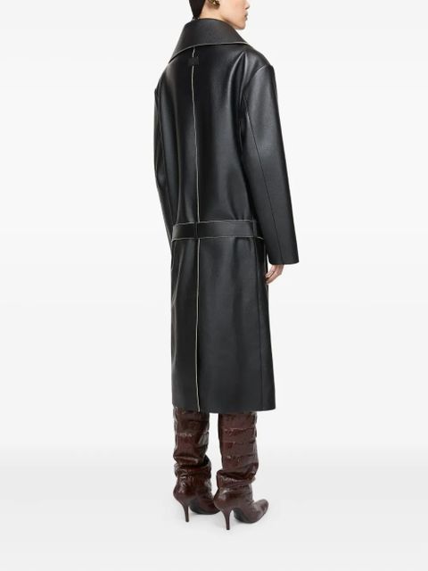 Acne Studios leather coat - Black