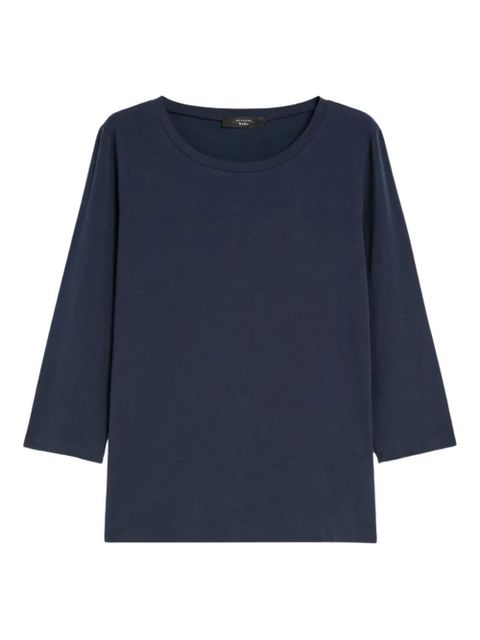 Weekend Max Mara round-neck T-shirt - Blue - zdjęcie produktu nr 1