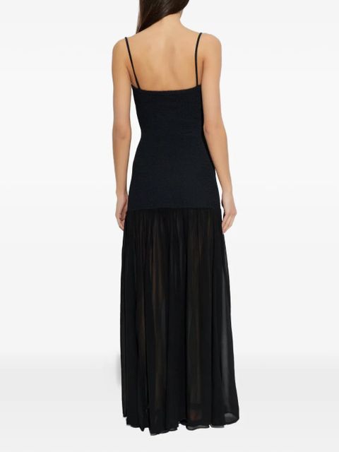 Hunza G crinkle dress - Black