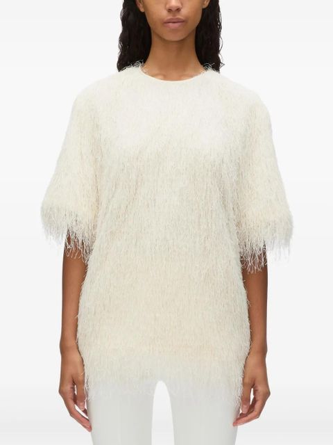 3.1 Phillip Lim fringed blouse - White