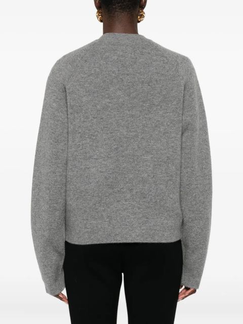 TOTEME buttoned patch-pocket cardigan - Grey