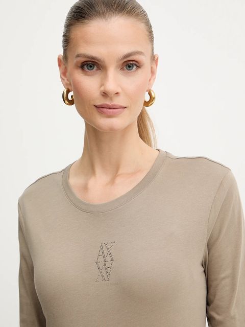 Armani Exchange longsleeve bawełniany