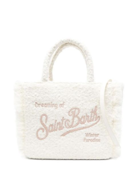 MC2 Saint Barth embroidered tote bag - White - zdjęcie produktu nr 1