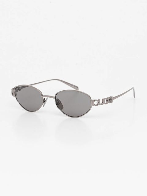 Gucci okulary przeciwsłoneczne damskie kolor srebrny GG1935S