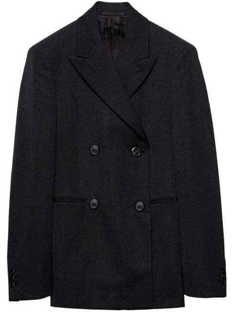 Prada double-breasted blazer - Grey - zdjęcie produktu nr 1
