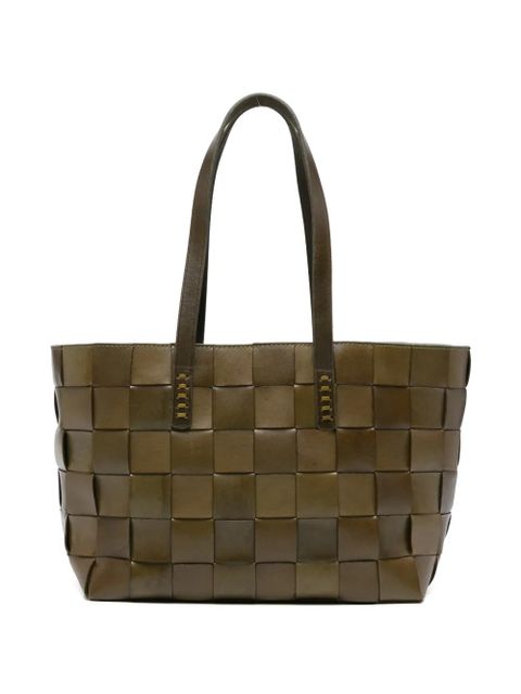 DRAGON DIFFUSION woven tote bag - Green - zdjęcie produktu nr 1