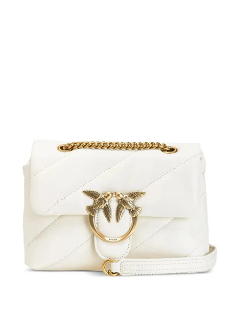 PINKO leather crossbody bag - White - zdjęcie produktu nr 1
