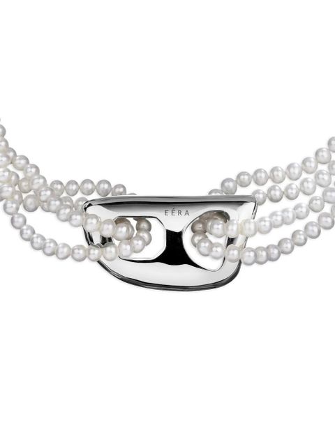 EÉRA multi-strand pearl necklace - Silver