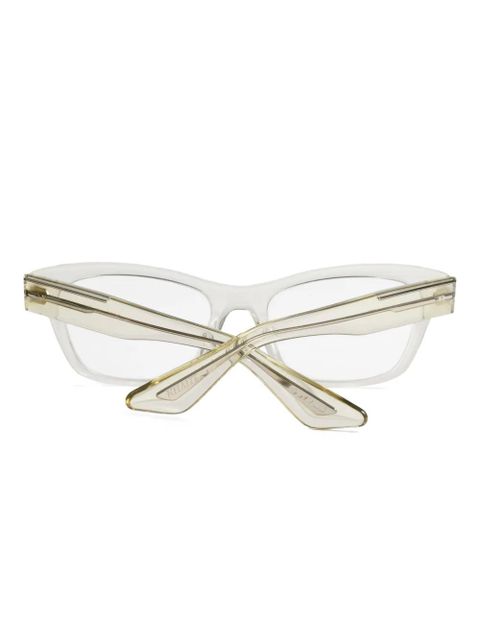 KHAITE cat-eye frame glasses - Neutrals