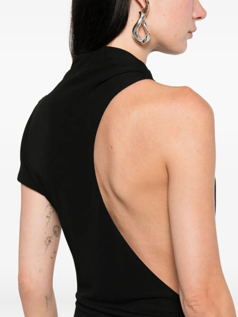 TOM FORD asymmetric gown - Black