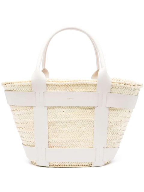 DeMellier The Maxi Santorini beach bag - Neutrals