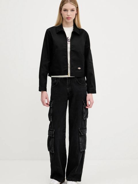 Dickies t-shirt bawełniany damski kolor beżowy DK0A87Q5 - zdjęcie produktu nr 2