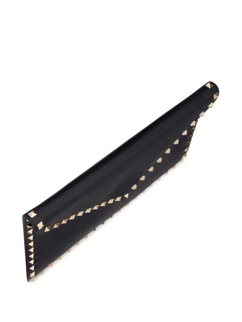 Valentino Garavani Rockstud envelope clutch bag - Black