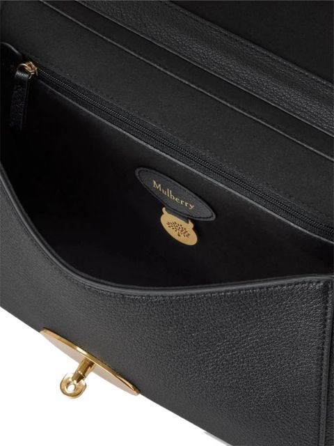 Mulberry MEDIUM LILY GLOSSY GOAT - Black