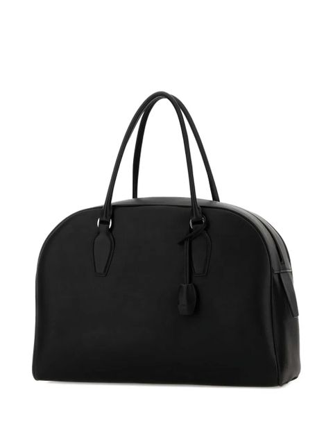 The Row India 15.17 leather tote bag - Black