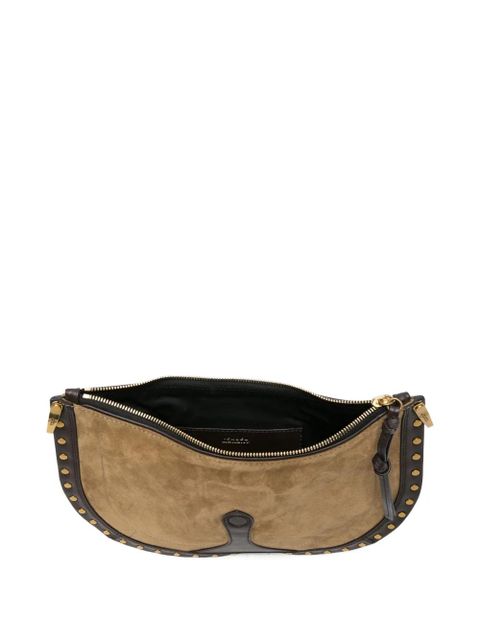 ISABEL MARANT Oskan buckle leather shoulder bag - Neutrals