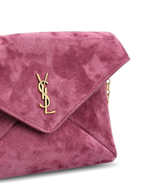 Saint Laurent small Cassandre chain shoulder bag - Pink