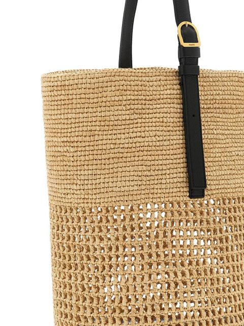 KHAITE Billie bucket bag - Neutrals