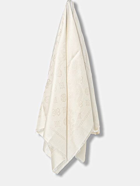 Guess chusta KEFIAH damska kolor beżowy wzorzysta AW5353 POL03 - zdjęcie produktu nr 1