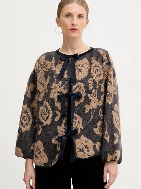 Liviana Conti kardigan z dodatkiem wełny - zdjęcie produktu nr 1